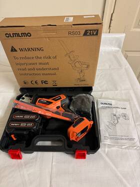 Rs03 Olmlmo Reciprocating Saw Cordless Brushless With 21v