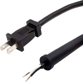 282890 Orvac Rebuild Skills Replacement Power Cords With Strain Relief Boot For Black