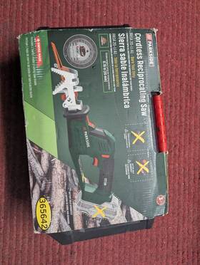 365642 Parkside Pasa 20v Cordless Garden Branch Saw Bare Tool No Battery Charger