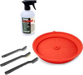 11576k Peachtree Woodworking Supply Inc. Sili Deluxe Saw Blade Cleaning Kit Includes The Tray Wit