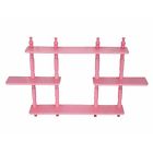 Ply179 Pink Kid . 3-tier 17.7 Shelves Wall 3.54 Charmful Furniture Homecraft