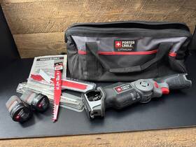 Pcl120cr Porter-cable Cordless Reciprocating Saw 12v In Carry Bag - Tested Works