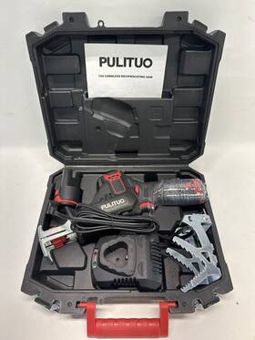 Dc51933 Pulituo Cordless Reciprocating Saw With Case And Battery Charger