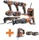 R9641-r8832b-ac840087p Ridgid Cordless Combo Kit Batt And Charger 0648846072760