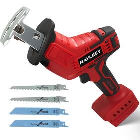 Ray-mw002 Rayleey Cordless Reciprocating Saw Compatible With Milwaukee M18 Battery 0-3500 Spm