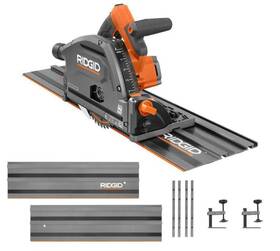 R48630b Ridgid R48630b- Circular Saws 18v Brushless Cordless Track Saw Tool Only With 2 27.5 Inch