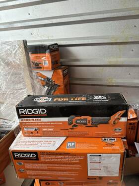 R862428 Ridgid 18v Brushless Reciprocating Saw Orange/black No Battery