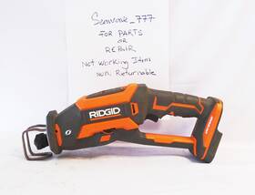 R86448 Ridgid Octane Brushless 18v Reciprocating Saw Not Working