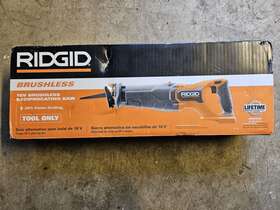R8647b Ridgid 18v Brushless Cordless Reciprocating Saw Tool Only - New