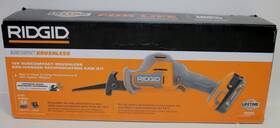 R8648k Ridgid 18v Subcompact Brushless Reciprocating Saw Kit With Battery And Charger