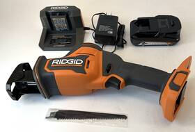 R8648kn Ridgid 18v Subcompact Brushless One Handed Reciprocating Saw 2ah Battery