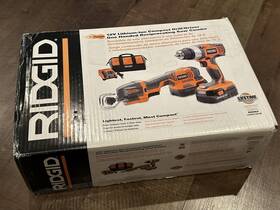 R9682 Ridgid - Drill/driver One Handed Reciprocating Saw Combo 18v