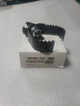 T-50-1 Ridgid Tool Company 98035 3 Inch Drain Cleaning Sharktooth Cutter For 1-1/4 Cables New