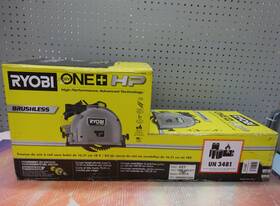 Ryobi 033287209781 One Hp 18v Brushless Cordless 6-1/2 Inch Track Saw