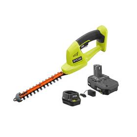 Ryobi 046396035936 One 18v Cordless Battery Shrubber Trimmer With 1.5 Ah And Charger