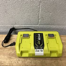 0p409 Ryobi Dual Rapid Charger