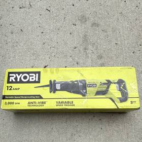 1000022 Ryobi 12 Amp Variable Speed Reciprocating Saw 3 000 Spm Anti-vibe