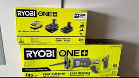 Ryobi 445046296223 One 18v Lithium-ion Starter Kit With 2.0 Ah Battery 4.0 And