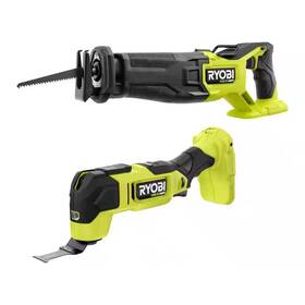 Ryobi 445046957940 One Hp 18v Brushless Cordless Multi-tool And Reciprocating Saw Kit Tools Only