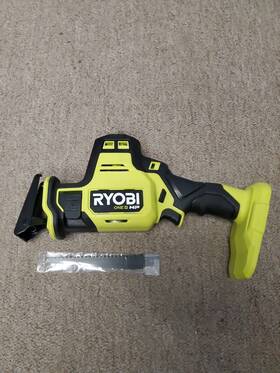 Ryobi 726084669659 18v One Hp Compact Brushless One-handed Reciprocating Saw Tool Only