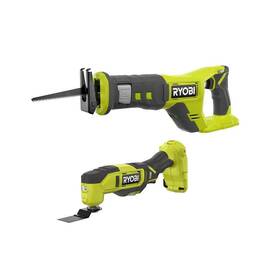Ryobi B0clpjsc7c One 18v Cordless 2-tool Combo Kit With Multi-tool Reciprocating Saw Tools