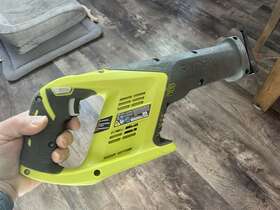 Cp1007292 Ryobi P515 18v Reciprocating Saw - Tool Only/ With Carry Bag