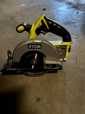 P503 Ryobi 18v Cordless 5-1/2 Inch Circular Saw - Model Tool Only