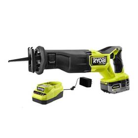Pblrs01k1 Ryobi Reciprocating Saw One Hp 18v Brushless Cordless With 4 Ah Battery Charger