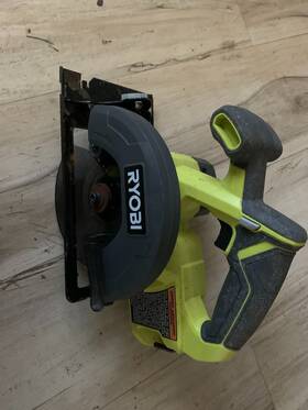 Pcl500 Ryobi One 18v 5-1/2 Inch Circular Saw - Bare Tool