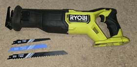 Pnlrs01 Ryobi One Hp 18v Cordless Brushless Reciprocating Saw Three New Blades