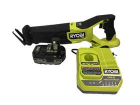 Psblrs02k1sb Ryobi One Hp 18v Brushless Reciprocating Saw Kit 4ah Edge Battery And Rapid