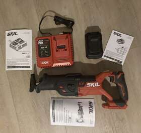Rs5884-00 Skil Reciprocating Saw Pwr Core 20v Variable Speed Brushless /battery