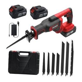 Skovensy 705353374166 Cordless Reciprocating Saw 2 X 4.0ah Battery Cordle