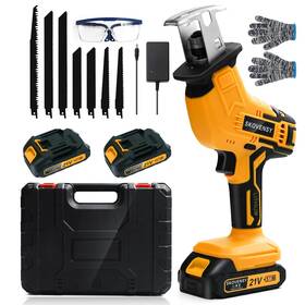 Mwfj-yl4 Skovensy Cordless Reciprocating Saw 2.0ah Battery X2 Variable Speed Blades