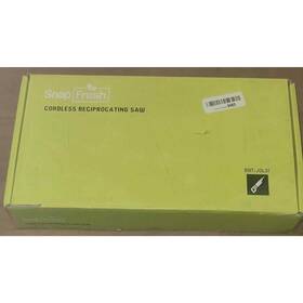 Snap Fresh 725786485796 Reciprocating Saw Snapfresh Cordless Battery-powered 20v With Blades And Charger