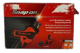 Ctrs761ahvx1 Snap-on Ctrs761aox1 14.4 V Microlithium Cordless Reciprocating Saw Kit New
