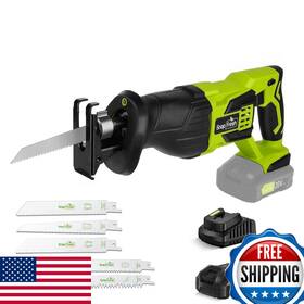 Snapfresh B0dwm9gphj 20v Cordless Reciprocating Saw 3000 Spm Variable Speed Tool-free