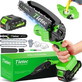 Mncs-118 Tienda De Tietoc Motosierra El Ctrica 6 Pulgadas Inal Mbrica Funciona Con Pilas S