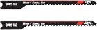 94512c2 U-jigsaw High Carbon Steel Tpi 2-3 2-pack 12 Skil Blade