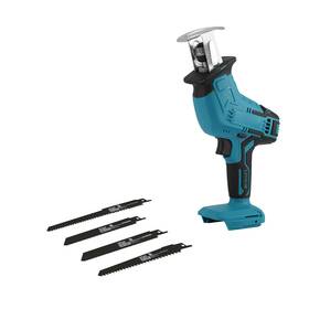 Warrenau 718174124728 Electric Cordless Reciprocating Saw 4 Blades Fit For Makita 18v Battery Tool