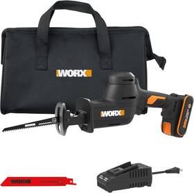 Worx 313040157109 Cordless Reciprocating Saw 20v 1 Inch Brushless Stroke L