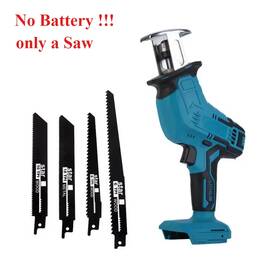 Xmsj 744759154927 21v Cordless Reciprocating Saw Quick Change Blade Li-ion Battery Tool