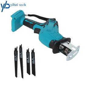 Yi160300t Yibei-tech 4 Blades Electric Cordless Reciprocating Saw Cutting Tool Fit Makita 18v Battery