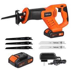 Yunirvana 973423093451 20v Reciprocating Saws Variable Speed 0-3000 Spm Cordless Saw