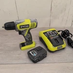 Ryobi HJP001 12V Cordless Drill/driver, W/ Battery & Charger Tested. Fixed Price $36.95.