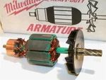 New Milwaukee Sawzall 12 Volt Armature Catalog # 16-010-1090. Fixed Price $79.00.