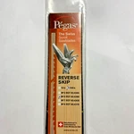 Pegas Reverse Skip Scroll Saw Blades Size 5R, Tpi 12/9 (1 Gross). Fixed Price $32.80.