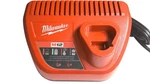 Milwaukee M12 12V Battery Charger 48-59-2401 Red Li-ion Power Tool Part. Fixed Price $14.99.