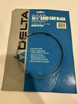 Delta 28-165 Bandsaw Blade 56 1/8" 143MM 1/4" 0.014" 0.36MM 6TPI Wood. Fixed Price $17.00.