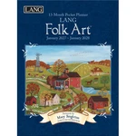 Lang Companies, Folk Art 2027 Monthly Pocket Planner By Mary Singleton. Fixed Price $11.48.
